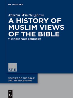 cover image of A History of Muslim Views of the Bible